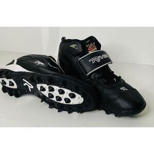 Rival Razor Mid Detach Football Cleat Black Size 9.5